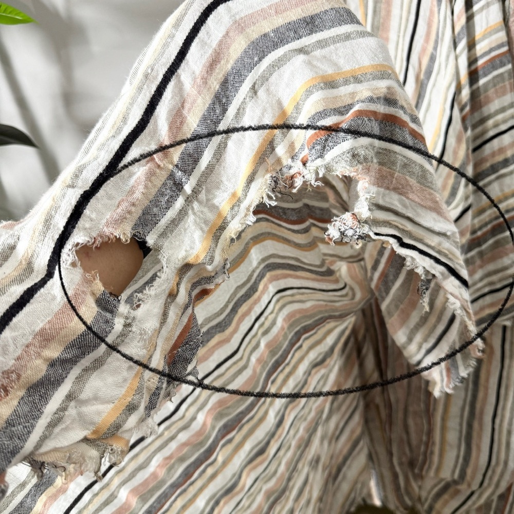 Free People Heat Haze Striped Maxi Dress in Neutral Stripe - Picture 6 of 7